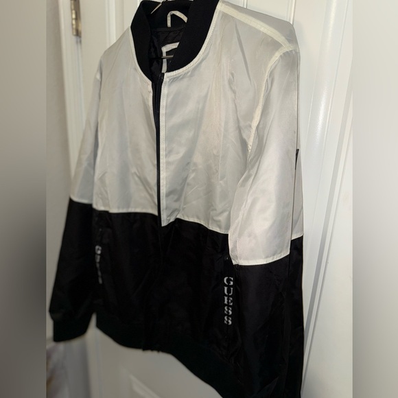 Guess Los Angeles Men’s Bomber Jacket Sz XL - Picture 5 of 11